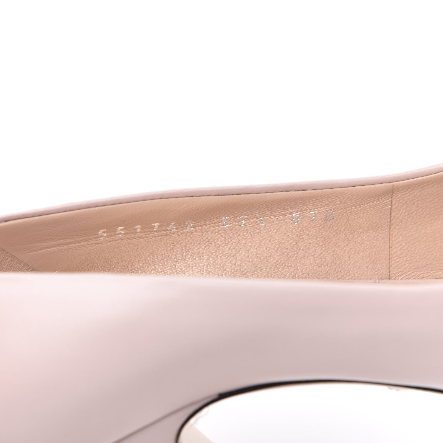 Gucci Nappa Bow High Heel Pumps 37.5 Light Powder Pink 10 of 11