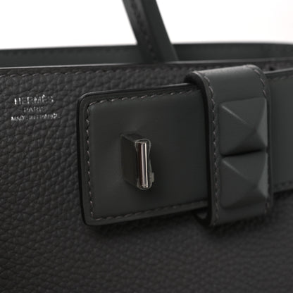 Hermes Togo Swift Medor Bag Gris Meyer 11 of 11
