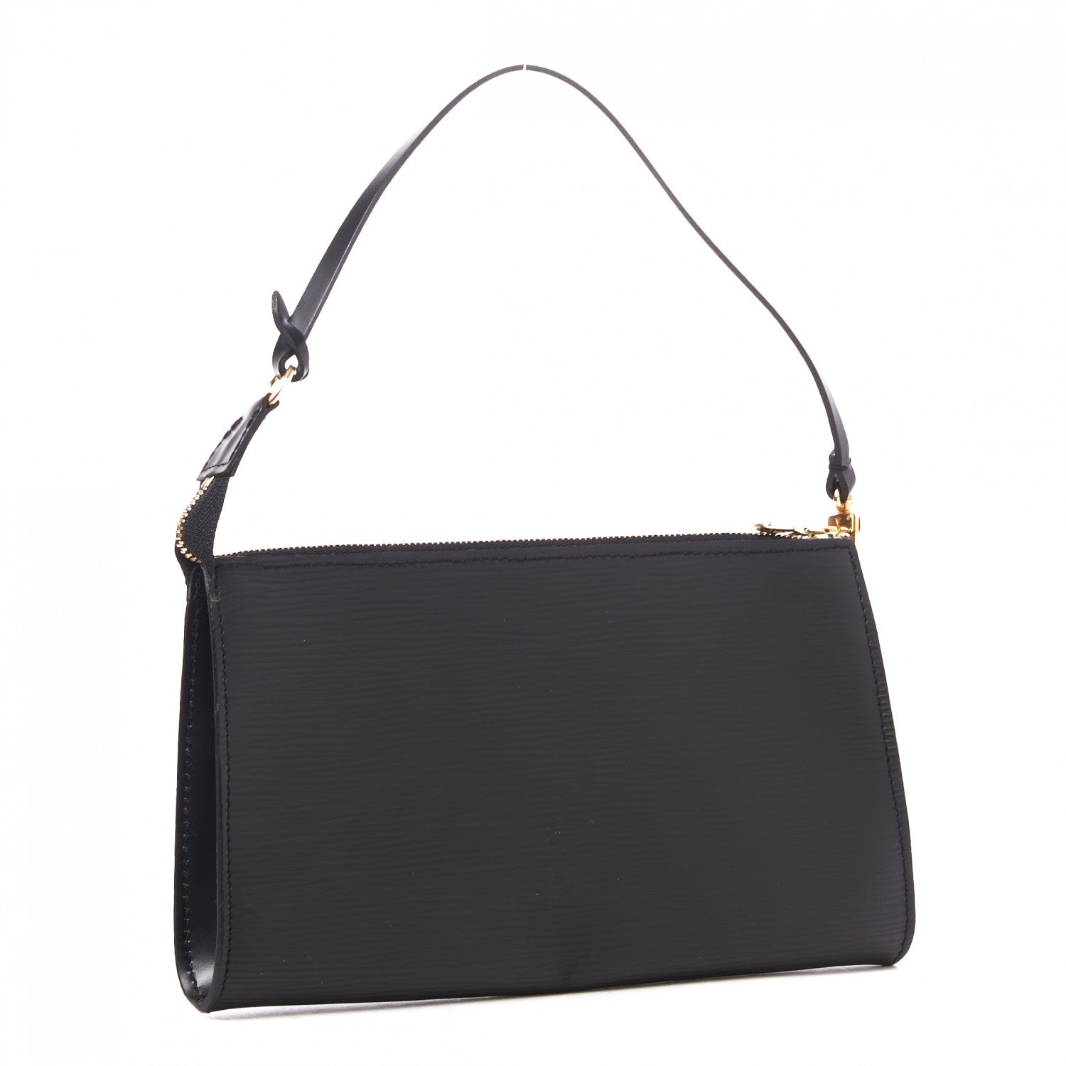 Louis Vuitton Epi Pochette Accessories 24 Black 2 of 8