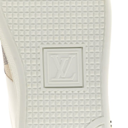 Louis Vuitton Damier Azur Front Row Sneaker 39 White 8 of 10