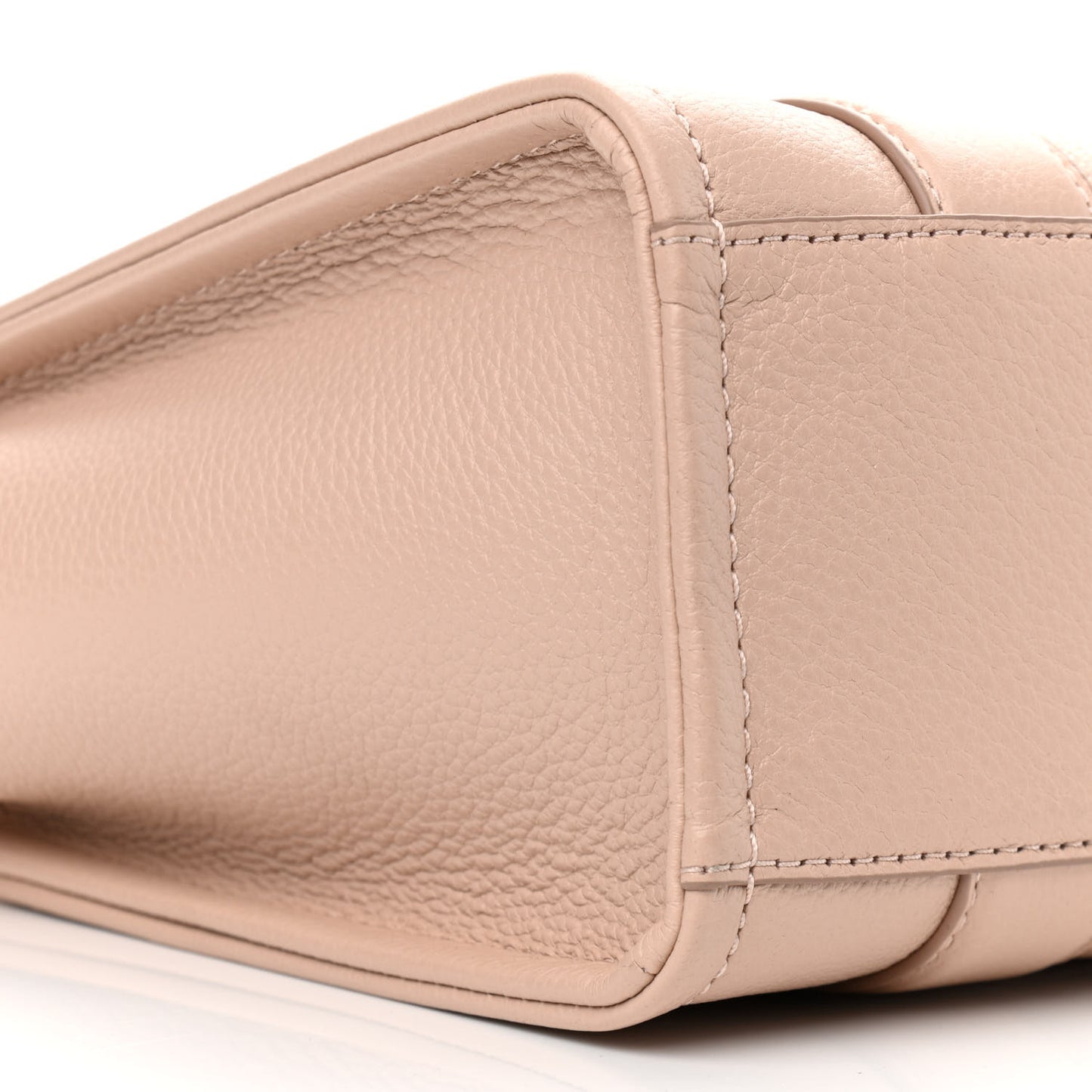 Grained Calfskin Small The Tote Bag Rose Dust