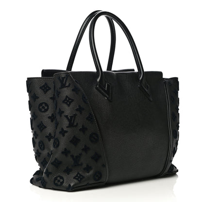 Louis Vuitton Veau Cachemire Tote W PM Black 2 of 18