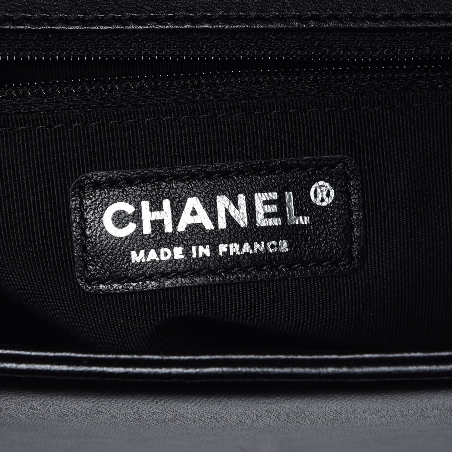 Lambskin Quilted New Medium Boy Flap Black