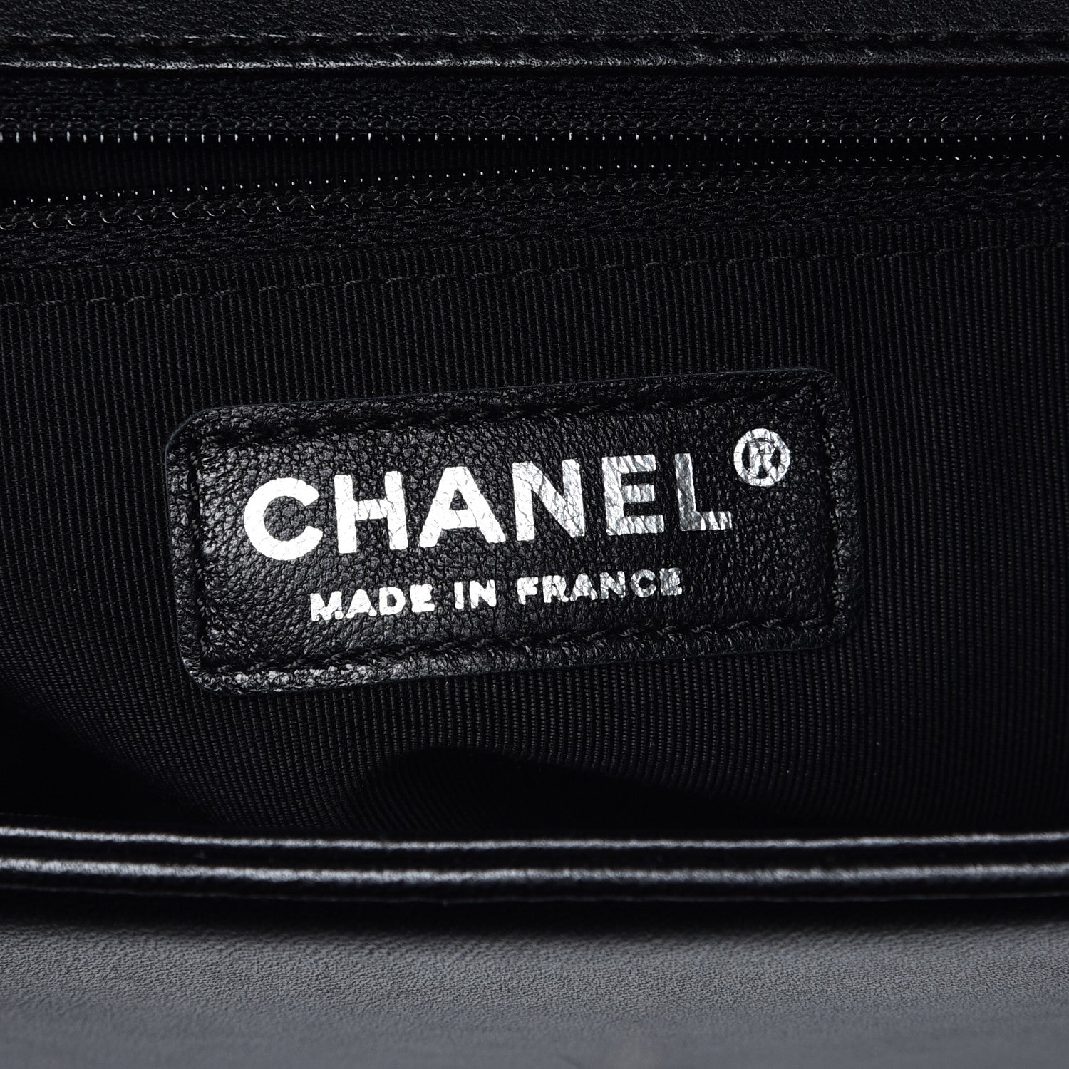 Chanel Lambskin Quilted New Medium Boy Flap Black 6 of 10