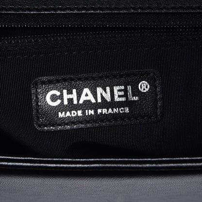 Chanel Lambskin Quilted New Medium Boy Flap Black 6 of 10