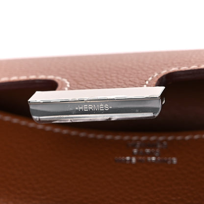 Hermes Evercolor Constance Slim Wallet Gold 11 of 14