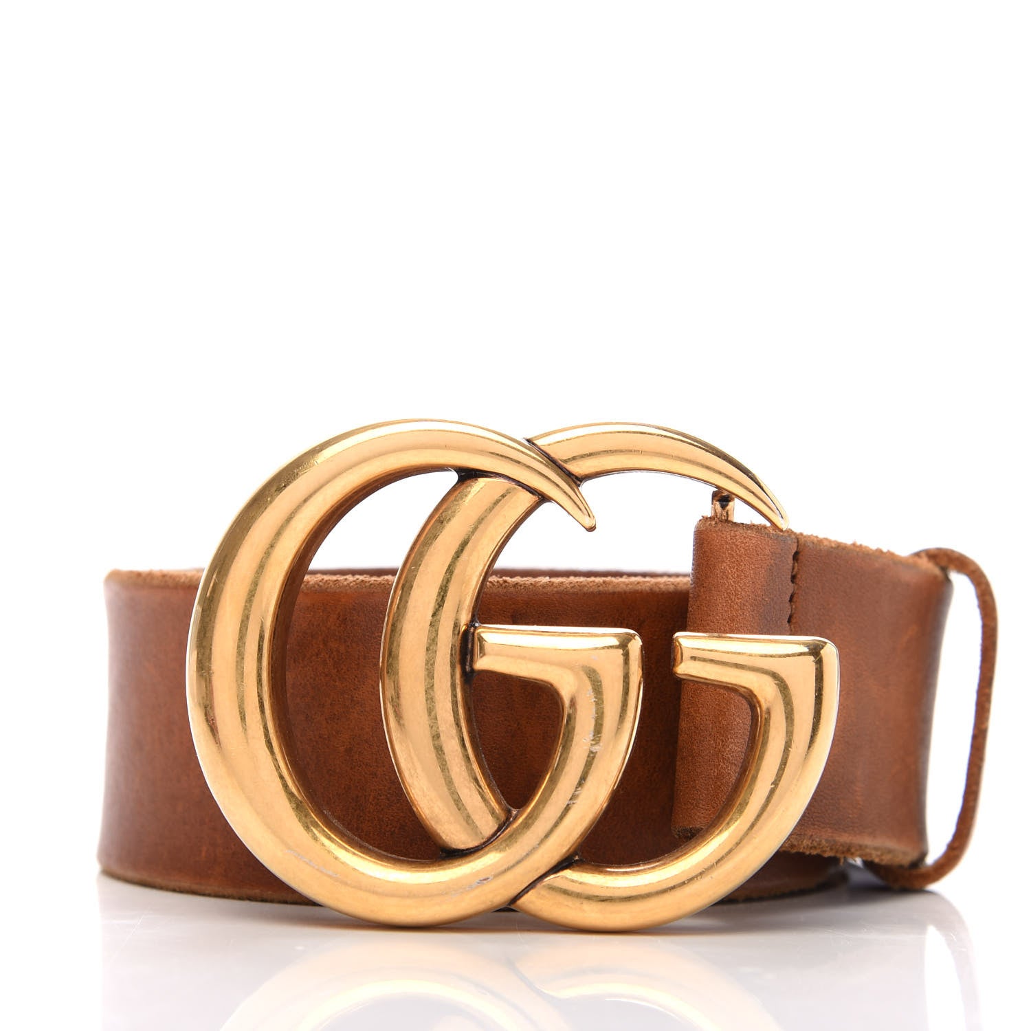 Gucci Faded Calfskin Double G 40mm Belt 90 36 Cuir 6 of 7
