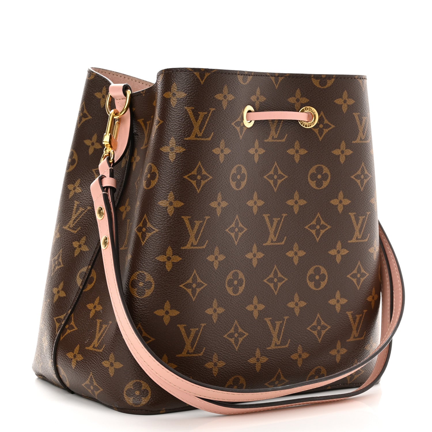 Louis Vuitton Monogram Neonoe MM Rose Poudre 3 of 12