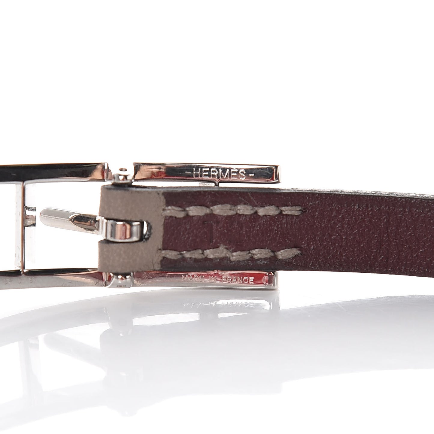 Swift Behapi Double Tour Bracelet T2 Gris Asphalte Bordeaux