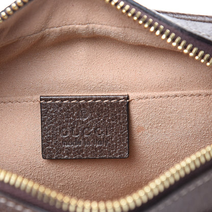 Gucci GG Supreme Monogram Web Mini Ophidia Shoulder Bag Brown 6 of 9