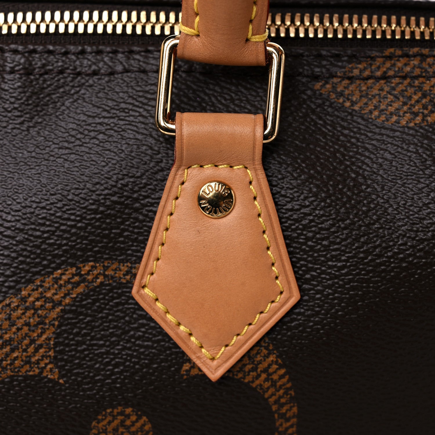 Louis Vuitton Reverse Monogram Giant Speedy Bandouliere 30 12 of 17