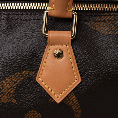 Louis Vuitton Reverse Monogram Giant Speedy Bandouliere 30 12 of 17