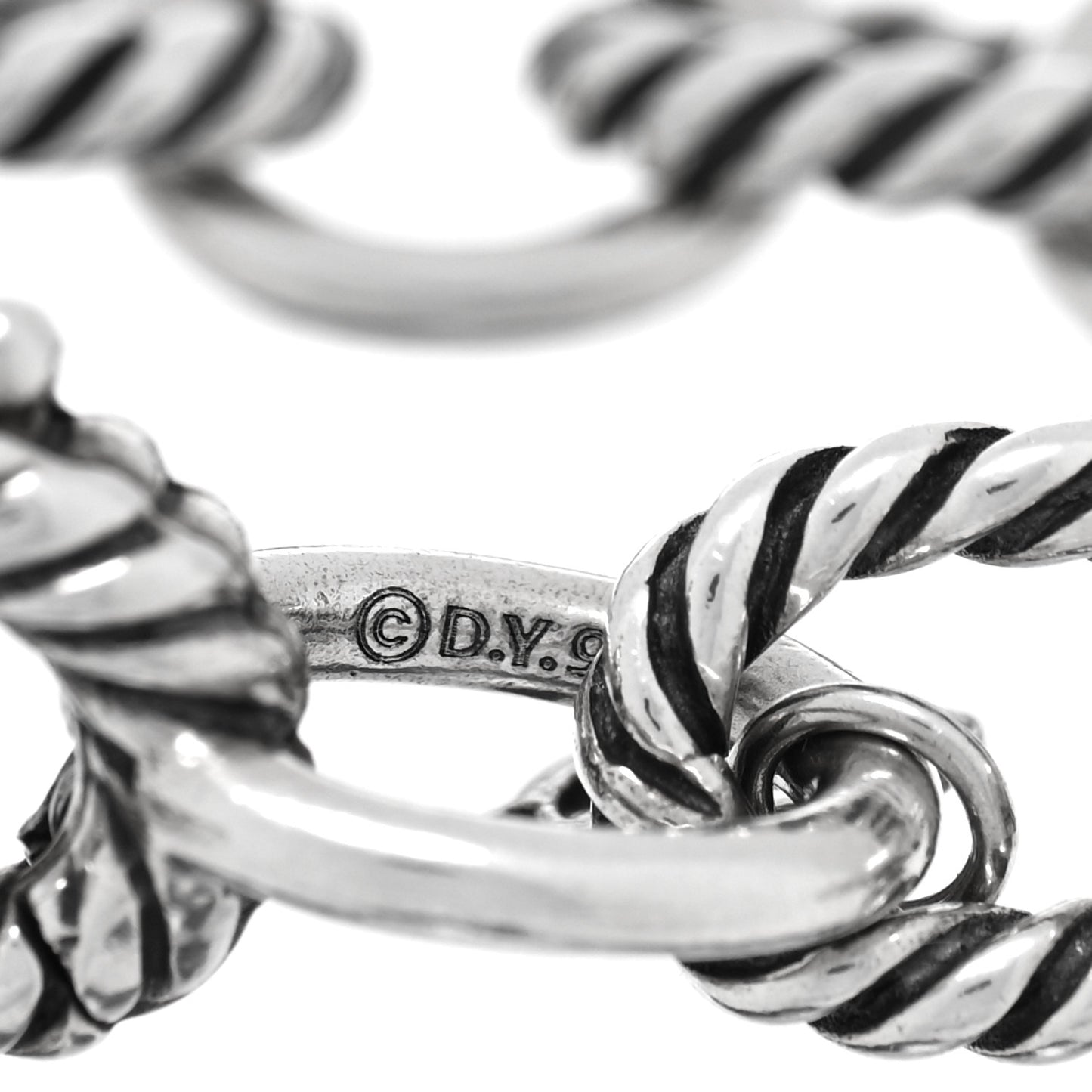 Sterling Silver 10mm Medium Oval Link Bracelet