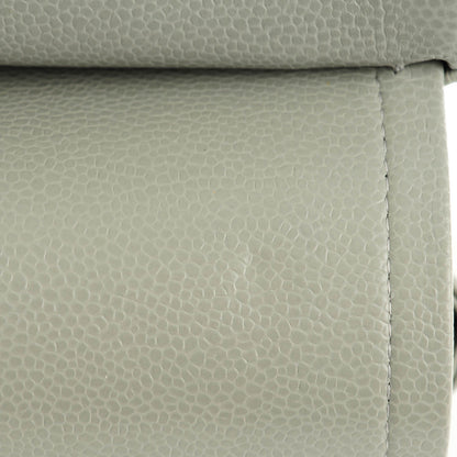 Chanel Caviar Quilted Jumbo Double Flap Grey 9 of 9
