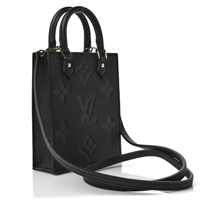 Louis Vuitton Empreinte Monogram Giant Petit Sac Plat Black 3 of 6