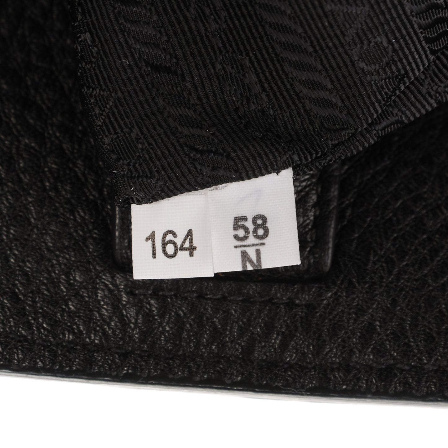 Vitello Daino Twin Pocket Tote Black