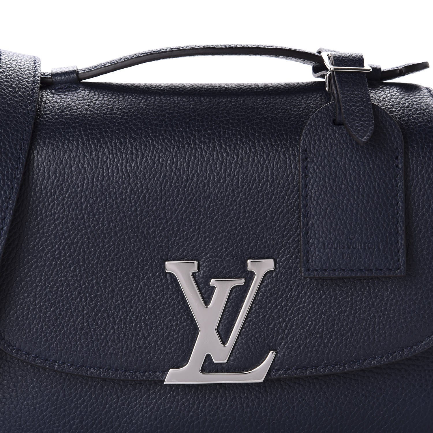 Louis Vuitton Grained Calfskin Vivienne NM Blue Marine 11 of 11