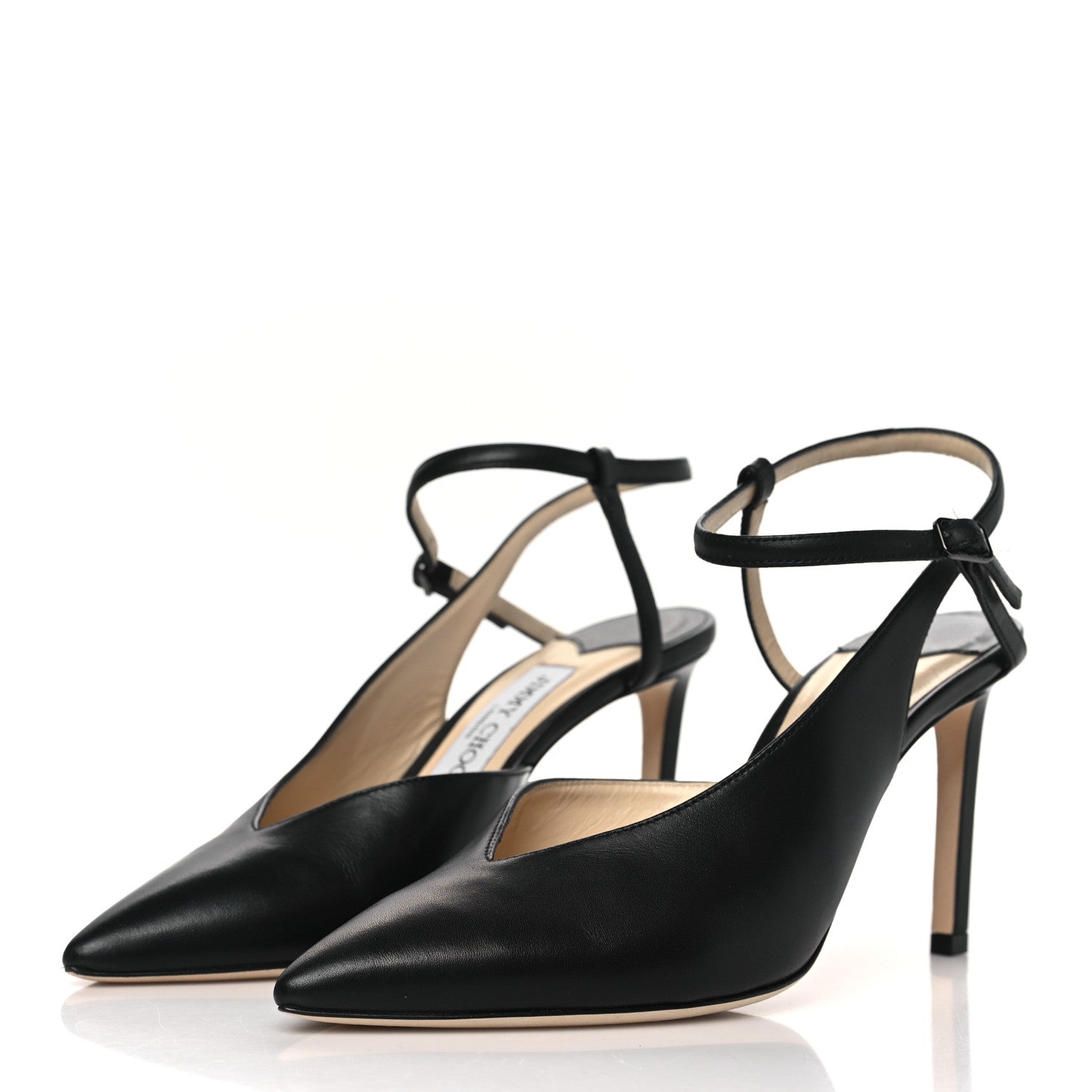 Jimmy Choo Kid Romy 85 Pumps 37 Black 3 of 9