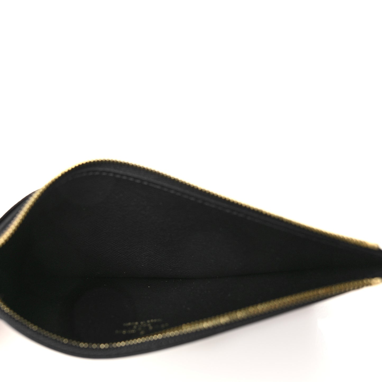 Monogram Slim Purse Black