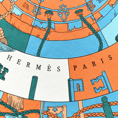 Hermes Silk La Vie Du Grand Nord Scarf 90 3 of 11