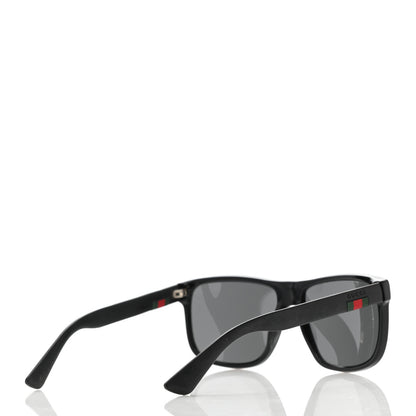 Gucci Web Square Frame GG0010S Sunglasses Black 4 of 8