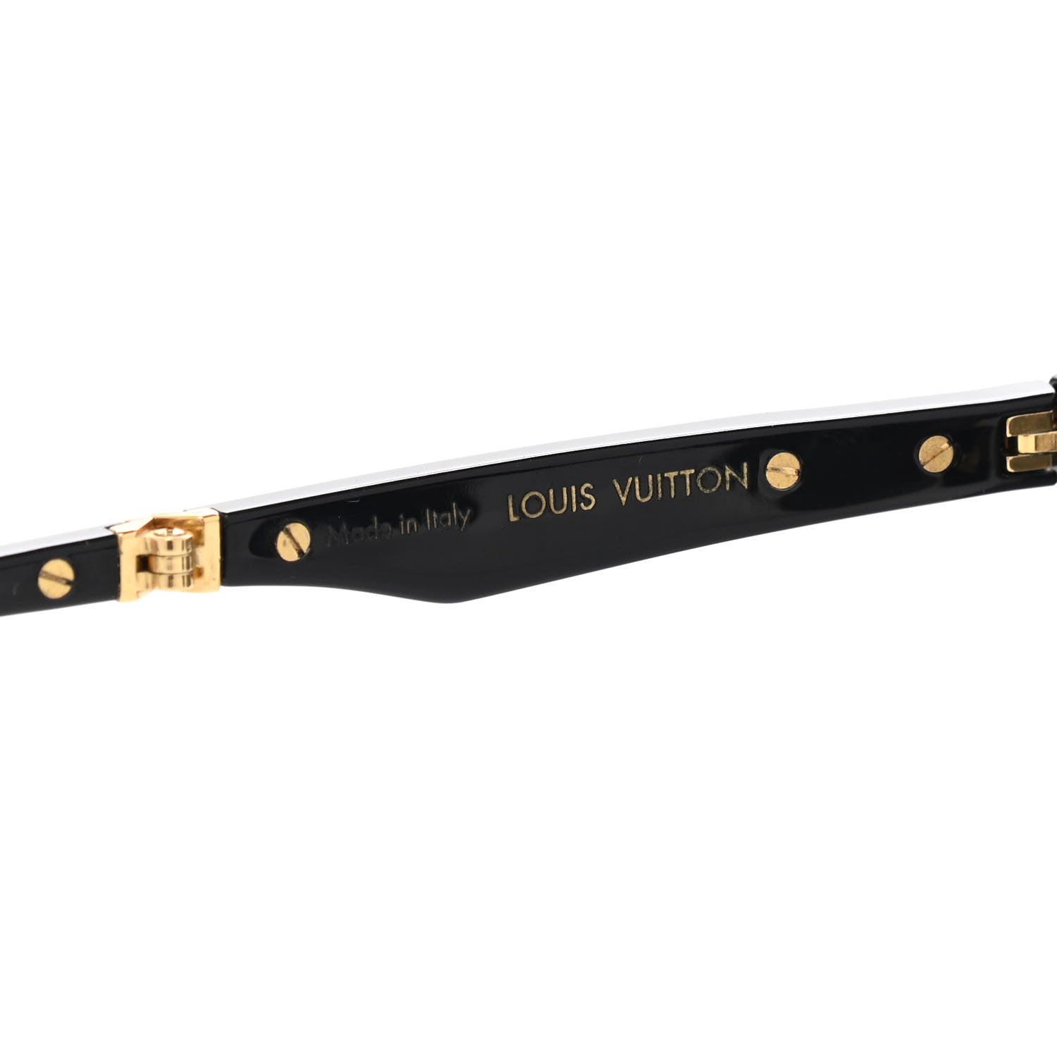 Louis Vuitton Acetate Metal In The Pocket Sunglasses Z1017U Black Gold 5 of 8