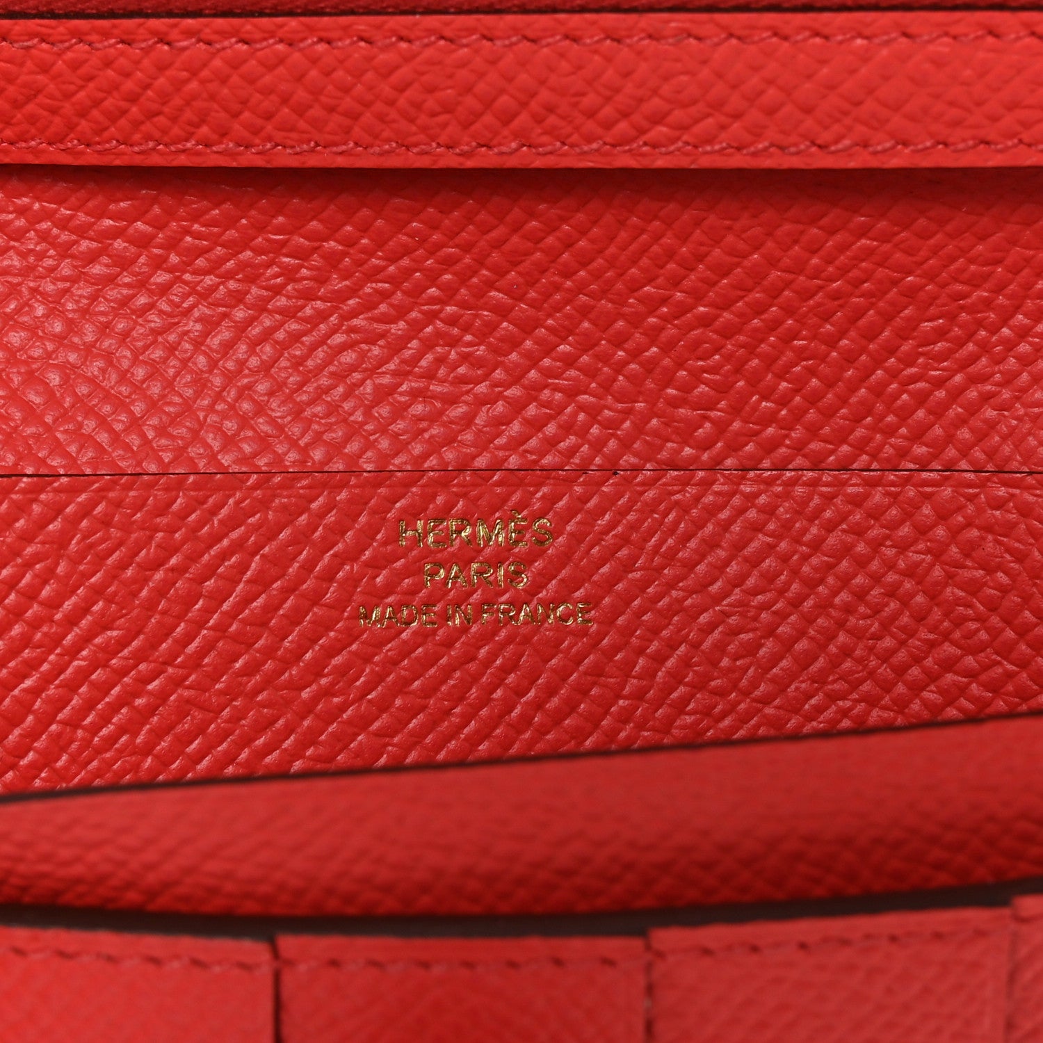 Hermes Epsom Bearn Gusset Wallet Flamingo 6 of 8