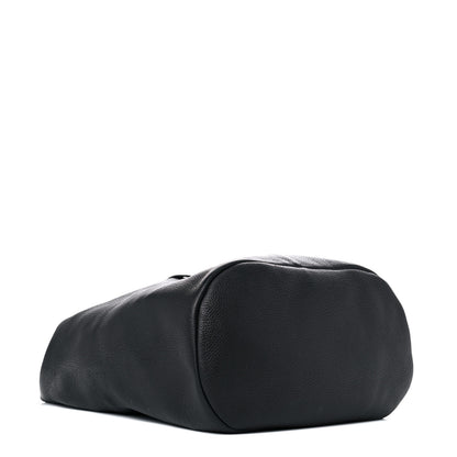 Salvatore Ferragamo Calfskin Shoulder Bag Black 3 of 12