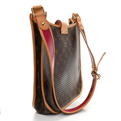 Louis Vuitton Monogram Perforated Musette Fuchsia 3 of 9