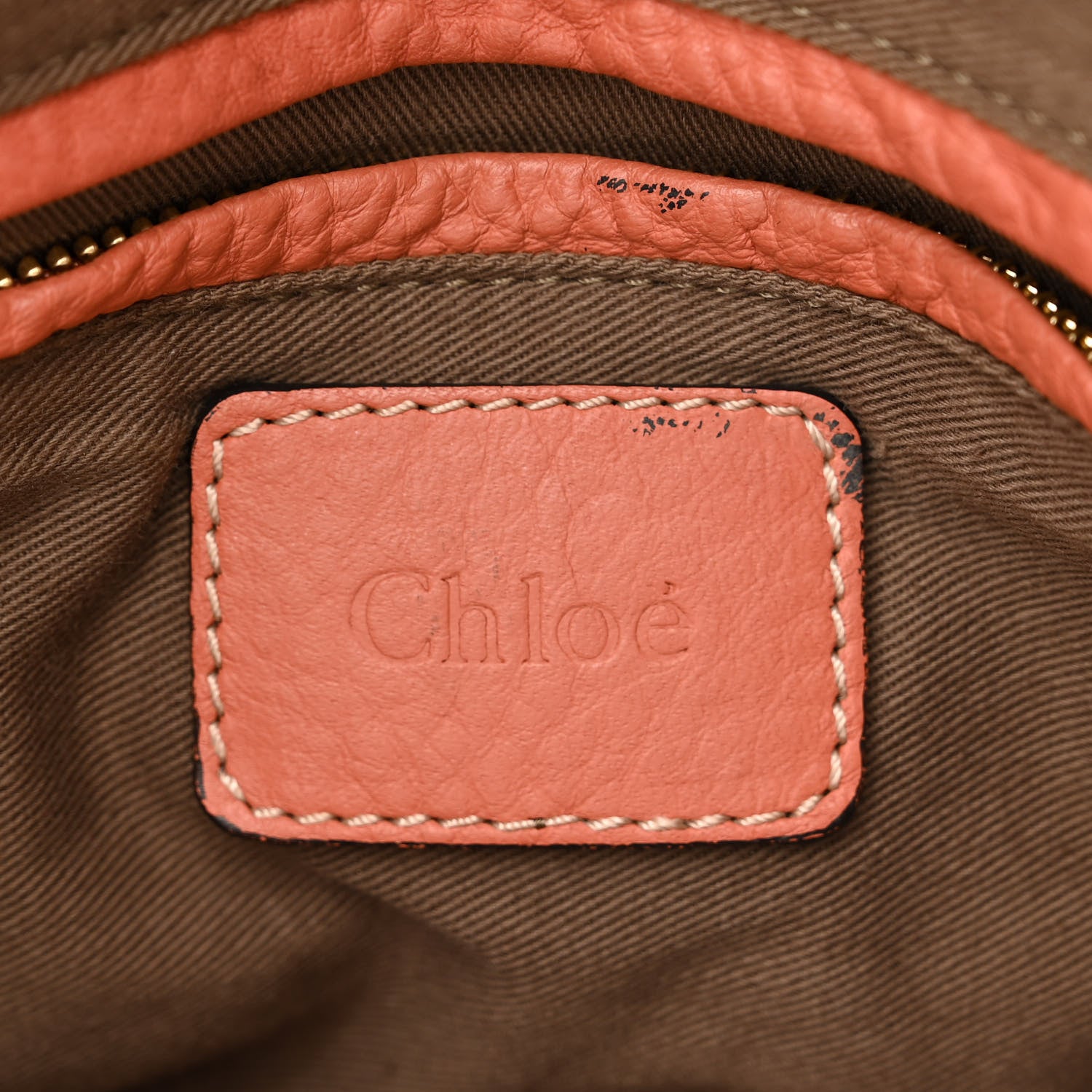 Chloe Calfskin Small Marcie Satchel Maple Leaf 6 of 14