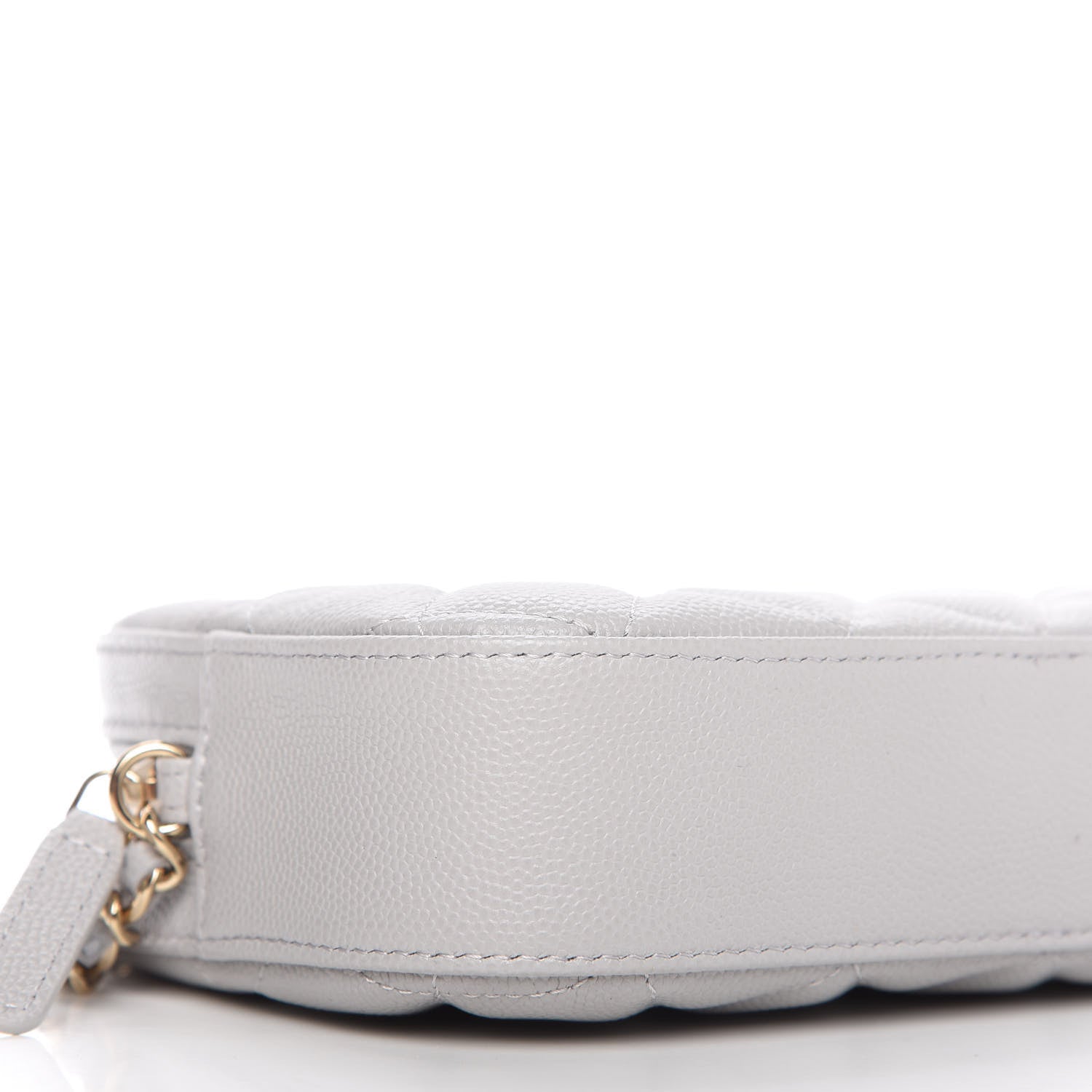 Chanel Caviar Quilted Camera Case Grey 6 of 11