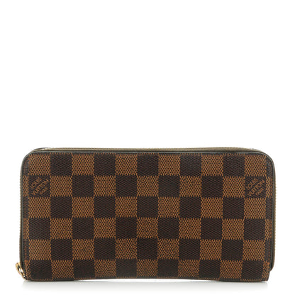 Louis Vuitton Damier Ebene Zippy Wallet 1 of 9