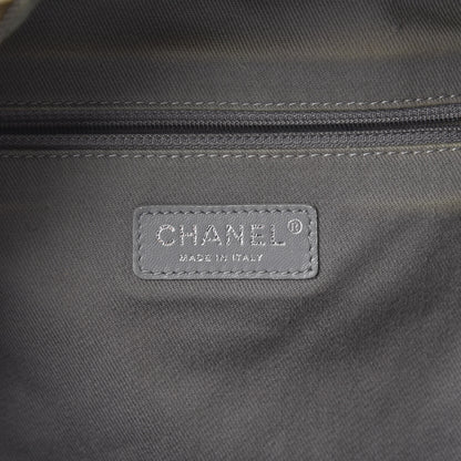 Chanel Graffiti Printed Canvas Medium Backpack Beige 5 of 9