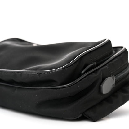 Prada Tessuto Nylon Saffiano Belt Bag Black 11 of 12
