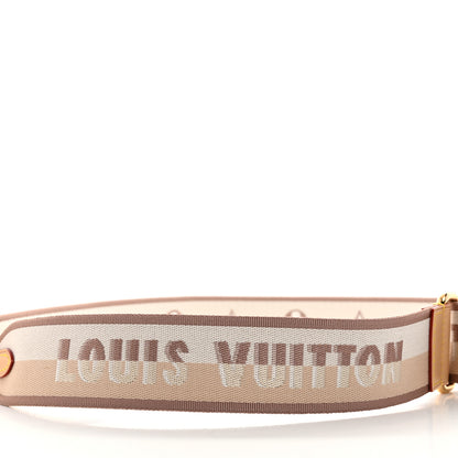 Louis Vuitton Jacquard Speedy Bandouliere 20 Shoulder Strap Beige 3 of 4