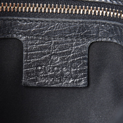 Gucci Monogram Web Hasler Hobo Black 6 of 17