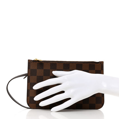 Louis Vuitton Damier Ebene Neverfull PM Pochette 2 of 8