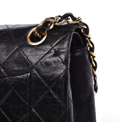 Chanel Lambskin Quilted Small Double Flap Black 19 of 24