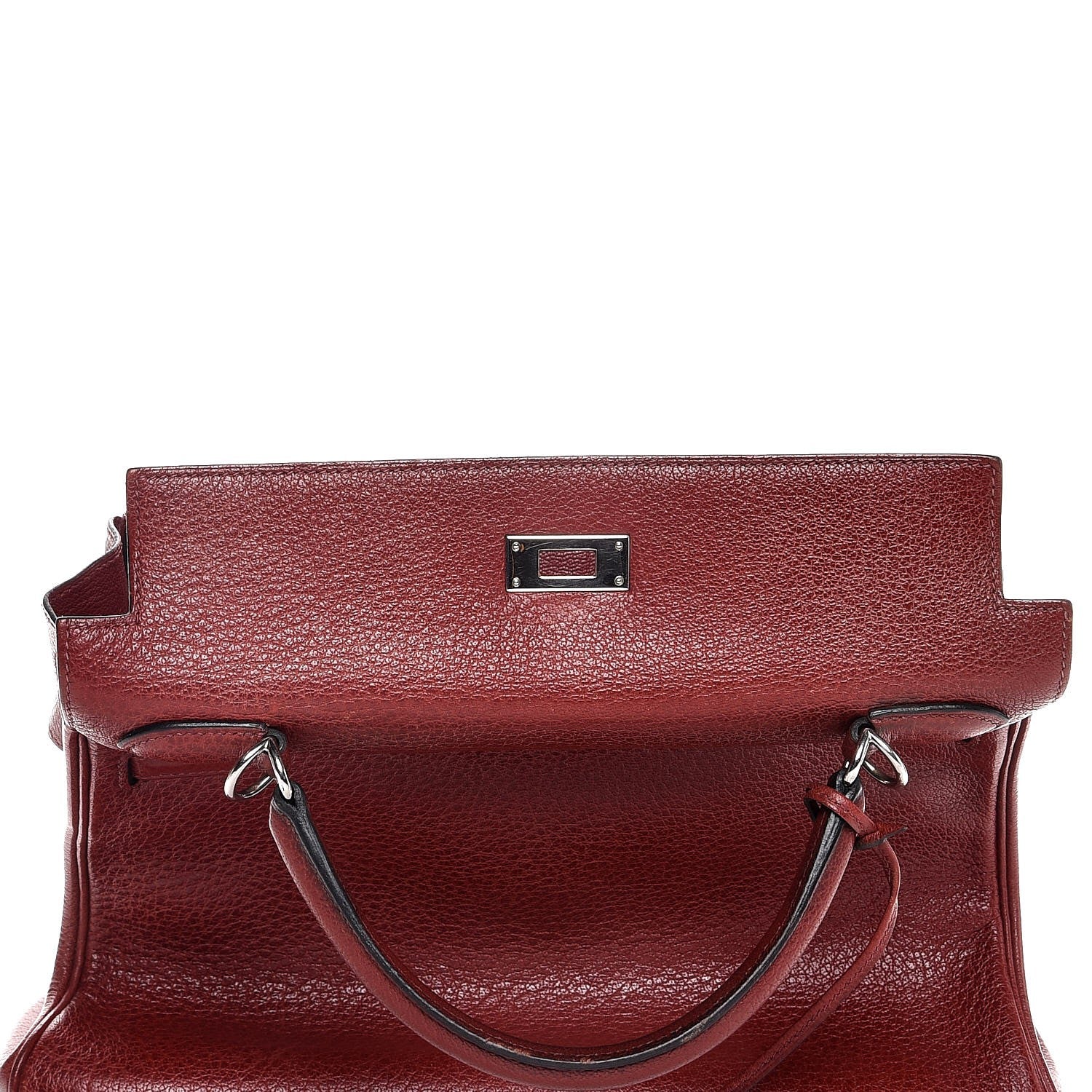Hermes Buffalo Kelly Retourne 32 Rouge H 8 of 37