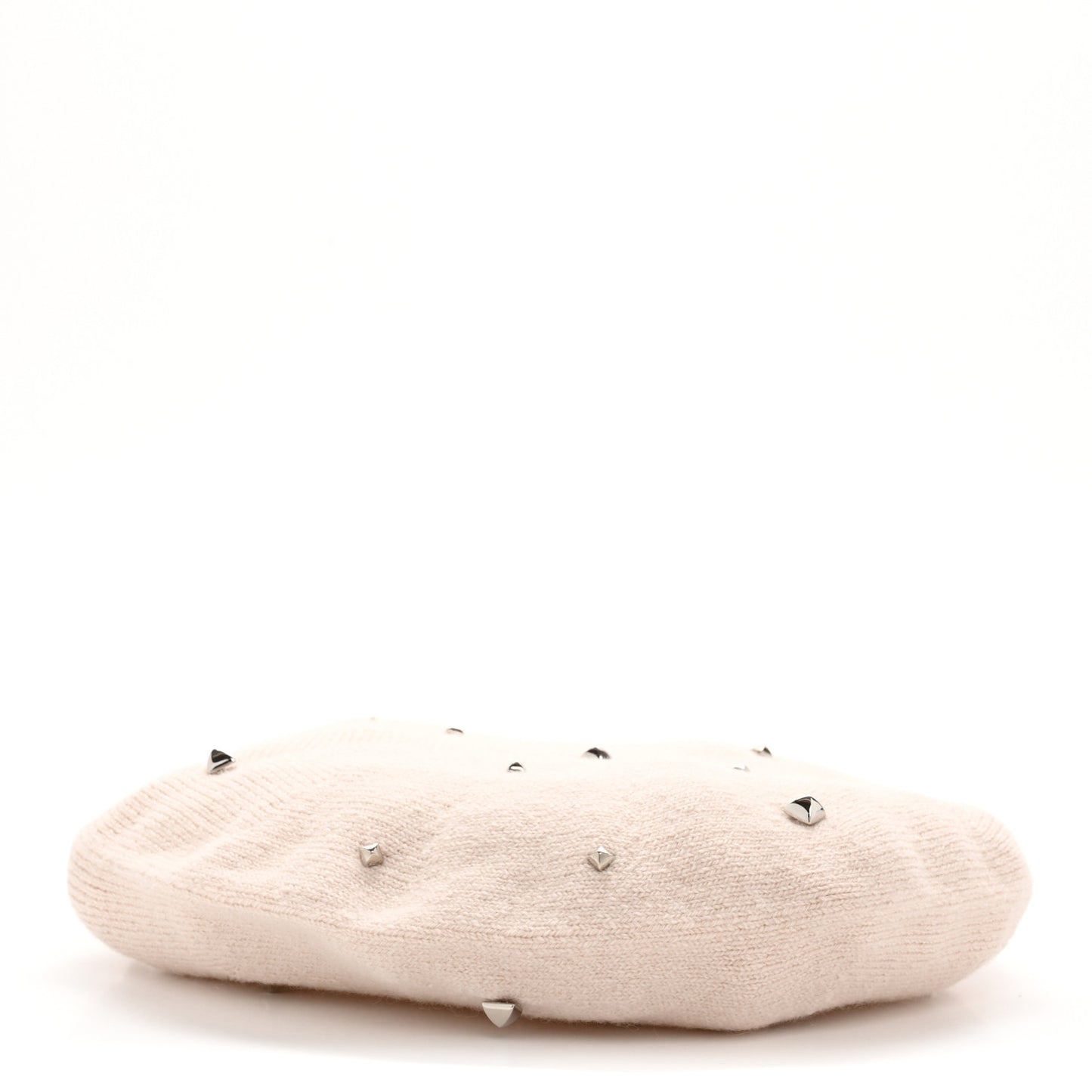 Cashmere Medor Studded Darling Beret S White