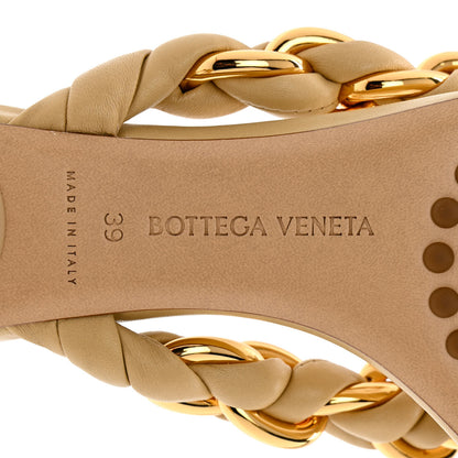 Bottega Veneta Nappa Dot Sandals 39 Cane Sugar 7 of 11