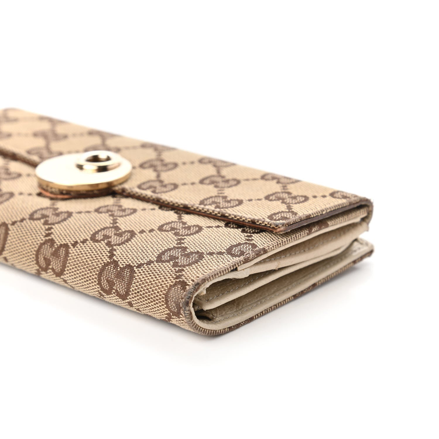 Gucci Monogram Eclipse Continental Wallet Off White 8 of 14