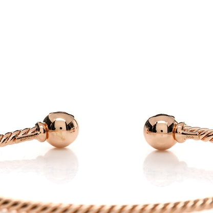 David Yurman 18K Rose Gold 7mm Solari Bracelet 3 of 4