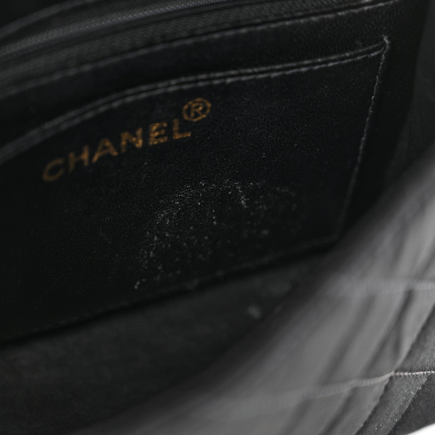 Chanel Satin Quilted Mini Square Flap Black 12 of 16