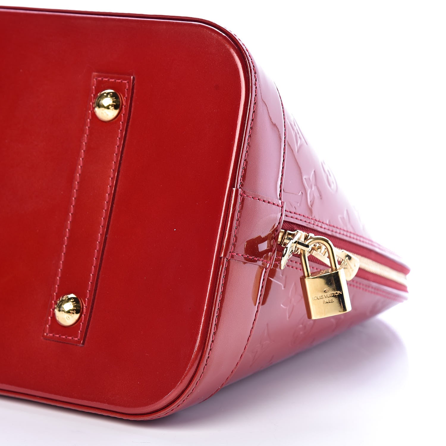 Louis Vuitton Vernis Alma GM Pomme D'Amour 10 of 12