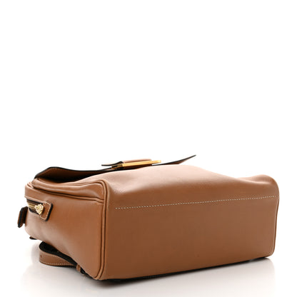 Delvaux Calfskin Onde Backpack Vegetal 4 of 12