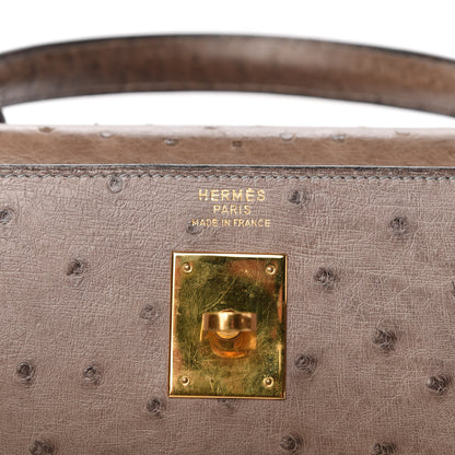 Hermes Ostrich Kelly Sellier 35 8 of 13