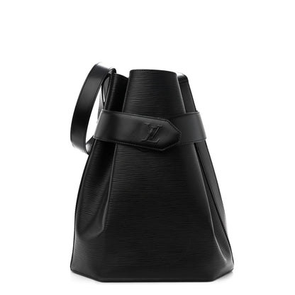 Louis Vuitton Epi Sac D'Epaule GM Black 3 of 10