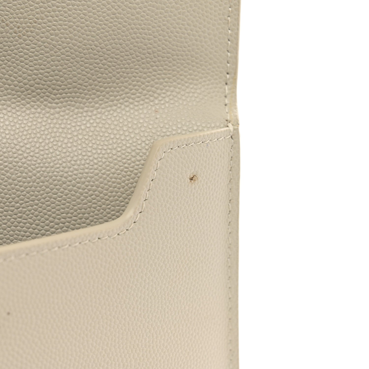 Saint Laurent Grain De Poudre Uptown Pouch Crema Soft 7 of 9