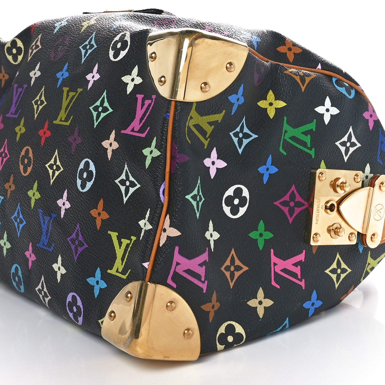 Louis Vuitton Monogram Multicolor Speedy 30 Black 9 of 9